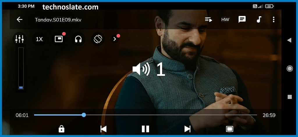 mx player features playback feature