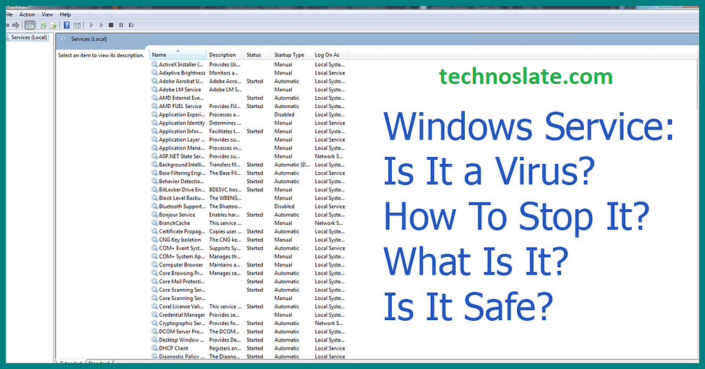 Windows Service What Is Windows Service, How to