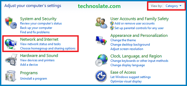 How to Disable Internet in Windows - Network and Internet